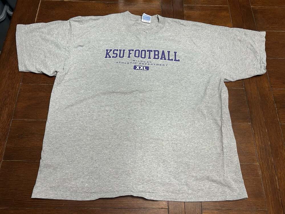 Vintage KSU Football Kansas State Wildcats Graphic T-Shirt XXL